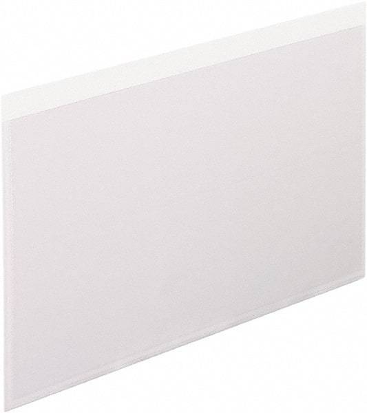 Pendaflex - 8" Long x 5" Wide Pocket - Clear & White - Exact Tool & Supply