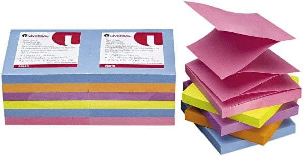 UNIVERSAL - Self-Stick Note & Page Flag Dispensers Size: Pop-Up For Use With: Pop-Up Dispenser - Exact Tool & Supply