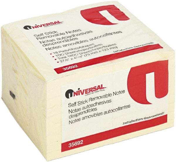 UNIVERSAL - Self-Stick Note & Page Flag Dispensers Size: 3" x 5" - Exact Tool & Supply