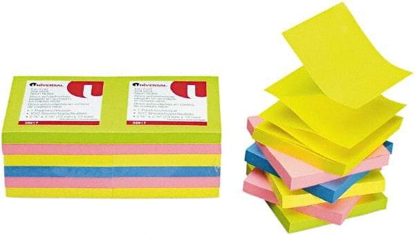 UNIVERSAL - Self-Stick Note & Page Flag Dispensers Size: Pop-Up For Use With: Pop-Up Dispenser - Exact Tool & Supply