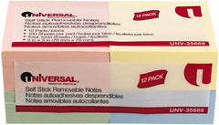 UNIVERSAL - Self-Stick Note & Page Flag Dispensers Size: 3" x 3" - Exact Tool & Supply