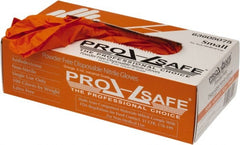 PRO-SAFE - Size S, 5 mil, Industrial Grade, Powder Free Nitrile Disposable Gloves - Exact Tool & Supply
