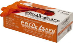 PRO-SAFE - Size 2XL, 5 mil, Industrial Grade, Powder Free Nitrile Disposable Gloves - Exact Tool & Supply