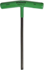 Bondhus - T45 Standard Torx Key - T-Handle Cushion Grip, Protanium High Torque Steel - Exact Tool & Supply