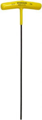 Bondhus - 7/64" Hex, T-Handle Cushion Grip, Hex Key - 9" OAL, Protanium High Torque Steel, Inch System of Measurement - Exact Tool & Supply