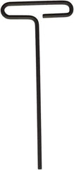 Bondhus - 5mm Hex, T-Handle, Hex Key - 6" OAL, Protanium High Torque Steel, Metric System of Measurement - Exact Tool & Supply