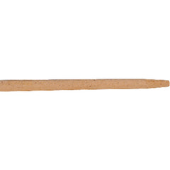 Tapered Wood Handle for Push Broom, Sanded. 1 5/6″ Diameter, 60″ L - Exact Tool & Supply