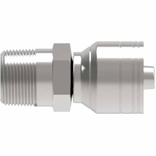 Eaton - Hydraulic Hose Fittings & Couplings Type: Male Pipe, Rigid Hose Diameter: 3/4 (Inch) - Exact Tool & Supply