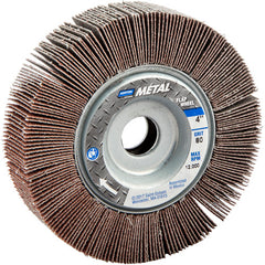 4″ × 1″ × 5/8″ Metalite R265 Flap Wheel 80 Grit Aluminum Oxide - Exact Tool & Supply