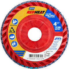 ‎4-1/2″ × 1/4″ × 7/8″ Twinstar Flap Disc Type 27 Flat 120 Grit - Exact Tool & Supply