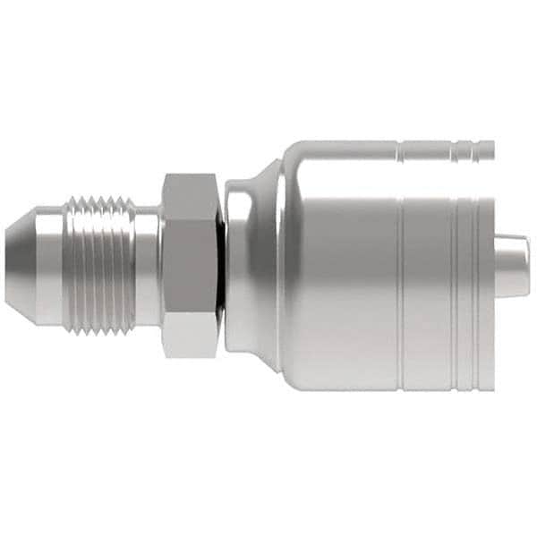 Eaton - Hydraulic Hose Fittings & Couplings Type: Male SAE 37 Degree JIC Rigid Hose Diameter: 9/16 (Inch) - Exact Tool & Supply