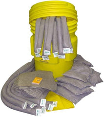 Oil-Dri - 95 Gal Capacity Universal Spill Kit - 95 Gal Plastic Overpack Container - Exact Tool & Supply