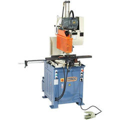 Baileigh - 4 Cutting Speeds, 17" Blade Diam, Cold Saw - 35 & 120 RPM Blade Speed, Floor Machine, 3 Phase, Compatible with Ferrous Material - Exact Tool & Supply