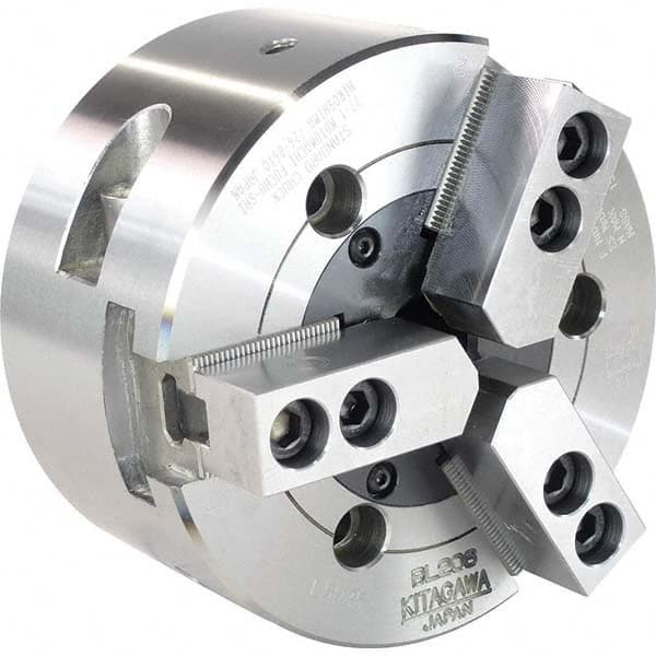 Kitagawa - Power Lathe Chucks Chuck Diameter (Decimal Inch): 6.0000 Number of Jaws: 3 - Exact Tool & Supply
