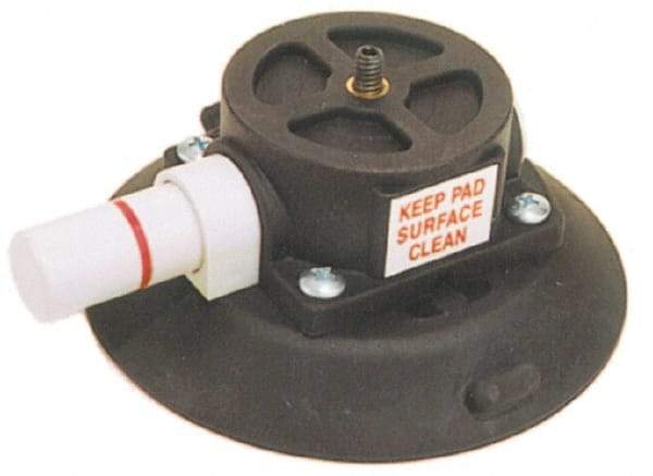 Woods Power-Grip - 40 Lb. Capacity Vacuum Mount Lifter - 4-1/2 Inch Diameter Aluminum Cup and 1/4-20 x 1/4 Inch Length Stud Mount - Exact Tool & Supply