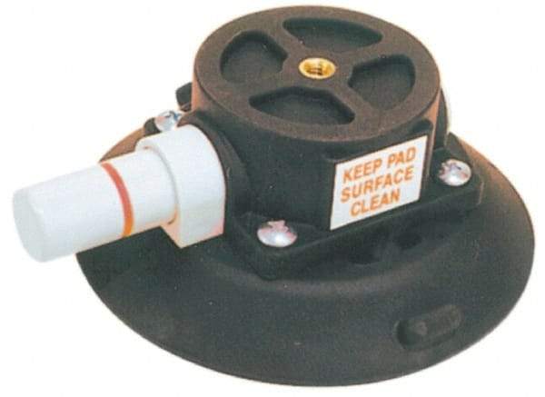 Woods Power-Grip - 40 Lb. Capacity Vacuum Mount Lifter - 4-1/2 Inch Diameter Zytel Cup and 1/4-20 Insert Mount - Exact Tool & Supply