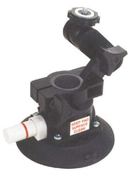 Woods Power-Grip - 10 Lb. Capacity Vacuum Mount Lifter - 4-1/2 Inch Diameter Polycarbonate Cup and 1/4-20 Stud Articulating Mount - Exact Tool & Supply