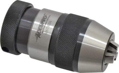 Accupro - JT33, 1/32 to 3/8" Capacity, Tapered Mount Drill Chuck - Keyless, 1.693" Sleeve Diam, 3.189" Open Length - Exact Tool & Supply