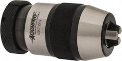 Accupro - JT2, 1/32 to 1/2" Capacity, Tapered Mount Drill Chuck - Keyless, 1.929" Sleeve Diam, 3-7/12" Open Length - Exact Tool & Supply