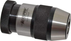 Accupro - JT6, 1/32 to 1/2" Capacity, Tapered Mount Drill Chuck - Keyless, 1.929" Sleeve Diam, 3-7/12" Open Length - Exact Tool & Supply