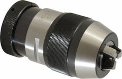 Accupro - JT6, 1/8 to 5/8" Capacity, Tapered Mount Drill Chuck - Keyless, 2.165" Sleeve Diam, 3.74" Open Length - Exact Tool & Supply