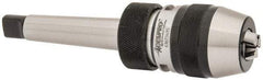 Accupro - 2MT, 1/64 to 5/16" Capacity, Integral Shank Drill Chuck - Keyless, Taper Shank, 1-1/2" Sleeve Diam, 2.559" Open Length - Exact Tool & Supply