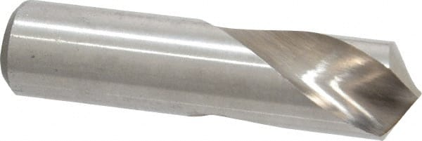 Cleveland - 1/2" Body Diam, 118°, 2" OAL, High Speed Steel Spotting Drill - Exact Tool & Supply