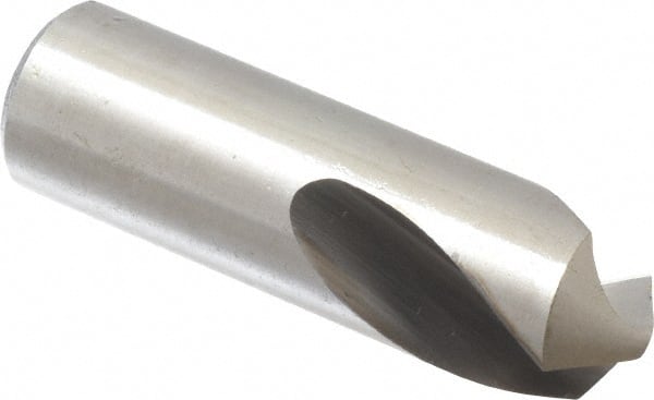 Cleveland - 3/4" Body Diam, 118°, 2-1/4" OAL, High Speed Steel Spotting Drill - Exact Tool & Supply