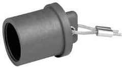 Leviton - 3R NEMA Rated, Female, Red Single Pole Protective Cap - For Use with Male Plug - Exact Tool & Supply
