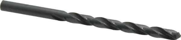 Cleveland - Letter C 118° High Speed Steel Jobber Drill - Oxide Finish, Right Hand Cut, Spiral Flute, Straight Shank, 4" OAL, Standard Point - Exact Tool & Supply