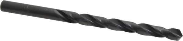 Cleveland - Letter I 118° High Speed Steel Jobber Drill - Oxide Finish, Right Hand Cut, Spiral Flute, Straight Shank, 4-1/8" OAL, Standard Point - Exact Tool & Supply