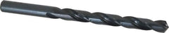 Cleveland - Letter V 118° High Speed Steel Jobber Drill - Oxide Finish, Right Hand Cut, Spiral Flute, Straight Shank, 5" OAL, Standard Point - Exact Tool & Supply