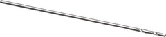 Cleveland - #77 118° High Speed Steel Jobber Drill - Oxide Finish, Right Hand Cut, Spiral Flute, Straight Shank, 7/8" OAL, Standard Point - Exact Tool & Supply
