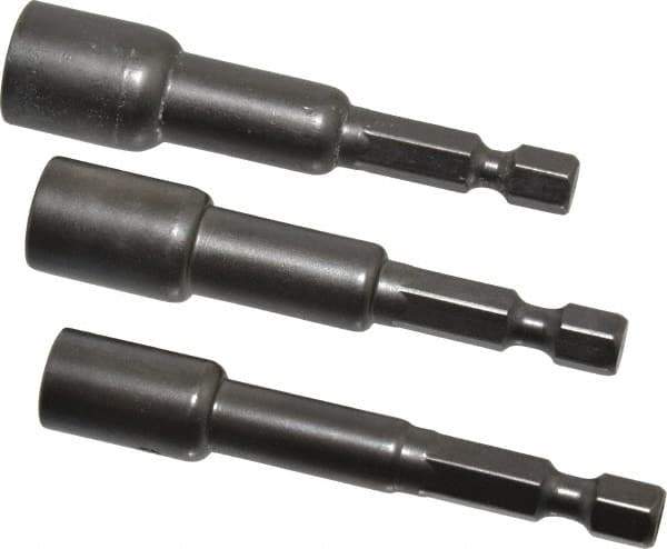Proto - Magnetic Nutsetter - 1/4 to 3/8" Hex, 1/4" Hex Drive - Exact Tool & Supply