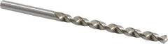 Cleveland - #11 118° High Speed Steel Jobber Drill - Bright Finish, Right Hand Cut, Spiral Flute, Straight Shank, 3-1/2" OAL, Standard Point - Exact Tool & Supply