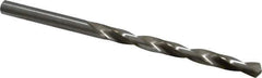 Cleveland - #6 118° High Speed Steel Jobber Drill - Bright Finish, Right Hand Cut, Spiral Flute, Straight Shank, 3-3/4" OAL, Standard Point - Exact Tool & Supply