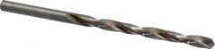 Cleveland - #10 118° High Speed Steel Jobber Drill - Bright Finish, Right Hand Cut, Spiral Flute, Straight Shank, 3-5/8" OAL, Standard Point - Exact Tool & Supply
