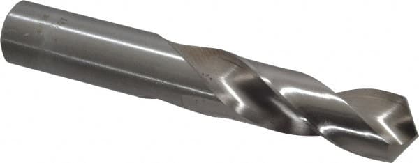 Cleveland - 15/16" 118° Spiral Flute High Speed Steel Screw Machine Drill Bit - Exact Tool & Supply