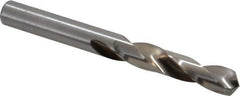 Cleveland - 0.295" 118° Spiral Flute High Speed Steel Screw Machine Drill Bit - Bright Finish, Right Hand Cut, 1-9/16" Flute Length, 2-3/4" OAL, Standard Point, Straight Shank - Exact Tool & Supply