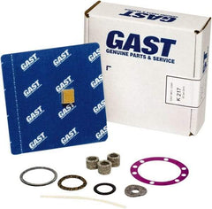Gast - 9 Piece Air Compressor Repair Kit - For Use with Gast Model #0211-V45F-G8CX, #0211-V36A-G8CX and #0211-V45F-G230CX - Exact Tool & Supply