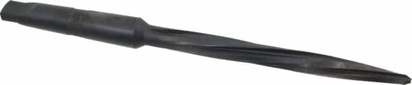 Cleveland - 1/2" Reamer Diam, 5/16" Small End Diam, 2MT Morse Taper Shank, 5-1/8" Flute, Bridge Reamer - Exact Tool & Supply