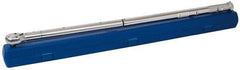 Value Collection - 3/4" Drive Micrometer Type Ratchet Head Torque Wrench - 150 Ft/Lb to 600 Ft/Lb Torque, 43" OAL, 2 Ft/Lb Graduation - Exact Tool & Supply