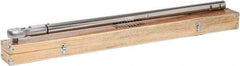Value Collection - 1" Drive Micrometer Type Ratchet Head Torque Wrench - 660 Ft/Lb to 2,200 Ft/Lb Torque, 60" OAL, 7-1/2 Ft/Lb Graduation - Exact Tool & Supply