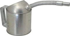 Value Collection - Flexible Spout, Measure Oiler - Steel Body, Galvanized - Exact Tool & Supply