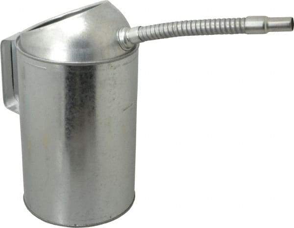 Value Collection - Flexible Spout, Measure Oiler - Steel Body, Galvanized - Exact Tool & Supply