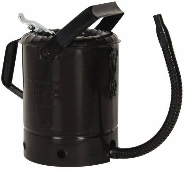 Plews - 14" Long Flexible Spout, Measure Oiler - Steel Body, Painted - Exact Tool & Supply