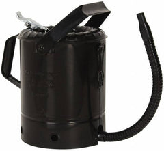 Plews - 14" Long Flexible Spout, Measure Oiler - Steel Body, Painted - Exact Tool & Supply