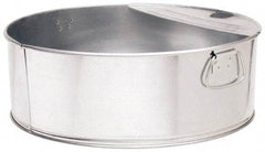 Plews - 6 Gal Radiator Drain Pan - Galvanized Steel - Exact Tool & Supply
