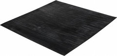 Made in USA - 12" Long, 12" Wide, 1/16" Thick, Buna-N Rubber Foam Sheet - 65 to 75 Durometer, Black, -20 to 180°F, 2,500 psi Tensile Strength, Plain Backing, Stock Length - Exact Tool & Supply