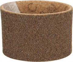 Made in USA - 3-1/2" Wide x 15-1/2" OAL, Aluminum Oxide Abrasive Belt - Aluminum Oxide, Coarse, Nonwoven - Exact Tool & Supply